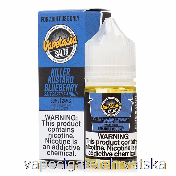 Vape Cigarete Killer Kustard Borovnica - Vapetasia Soli - 30ml 24mg